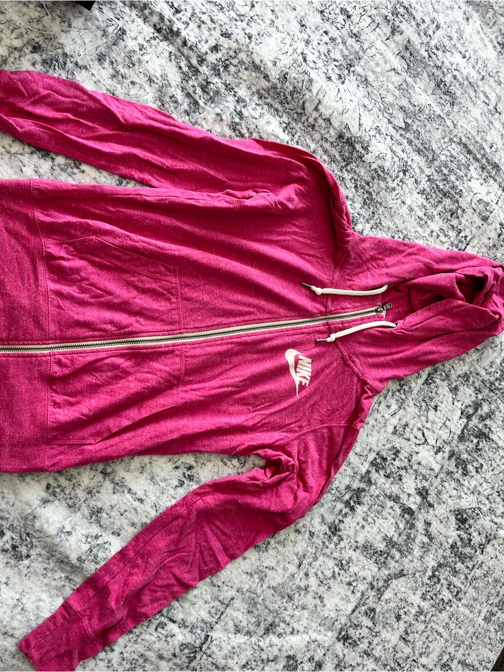 Nike Fuchsia Full-Zip Hoodie